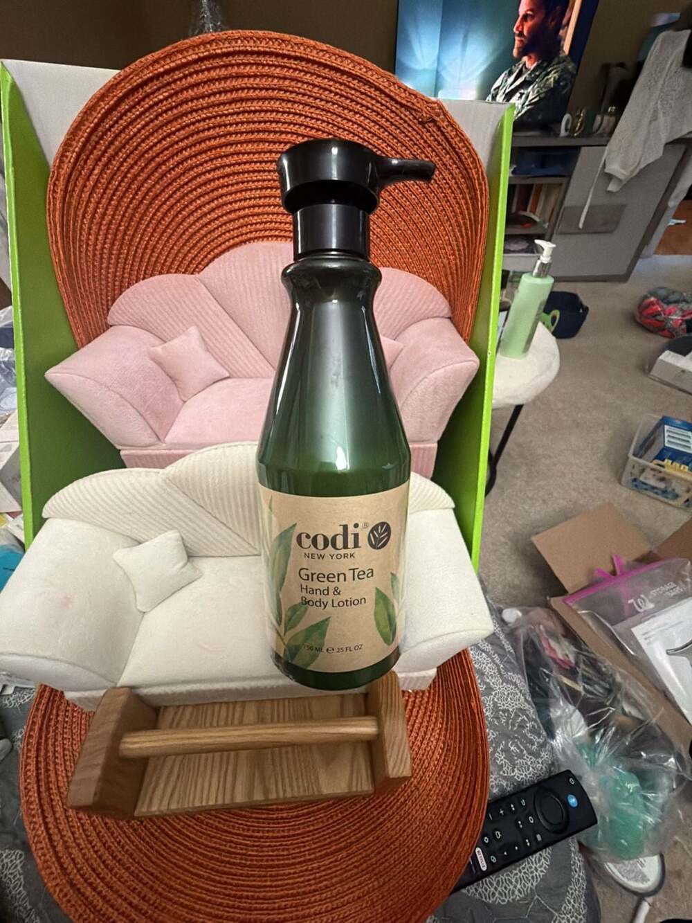 Codi Green Tea Hand & Body Lotion 25 fl oz Pump Bottle